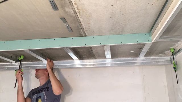 Как выставить профиля под гипсокартон одному смотреть онлайн