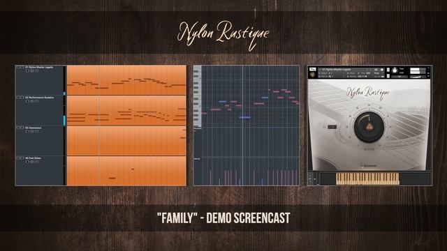 Nylon Rustique | Demo Screencast смотреть онлайн