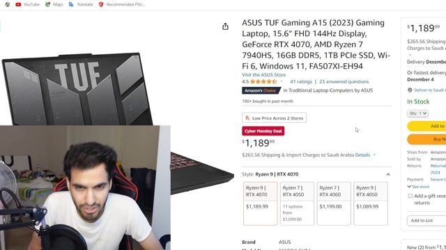Top 5 Best Gaming Laptops To Buy Under 1200$ For Cyber Monday - 2023 Edition смотреть онлайн