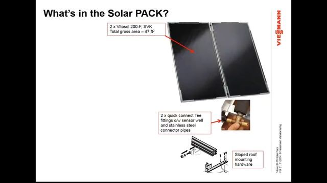 Introduction to the Vitosol DHW Solar Pack смотреть онлайн