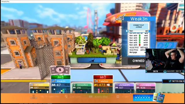 Monopoly plus: BIG BRAIN PLAYS TAKE ME TO THE BANK! смотреть онлайн