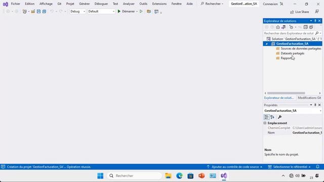 Formation SQL Server Reporting Services SSRS Créer un projet sans assistant смотреть онлайн