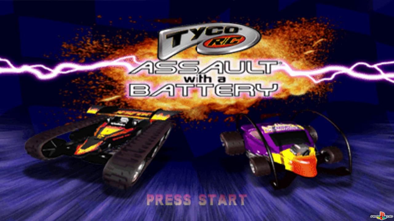 (PSX) Tyco RC Assault With A Battery (SLUS-01074) GamePlay PSXPLANET.RU