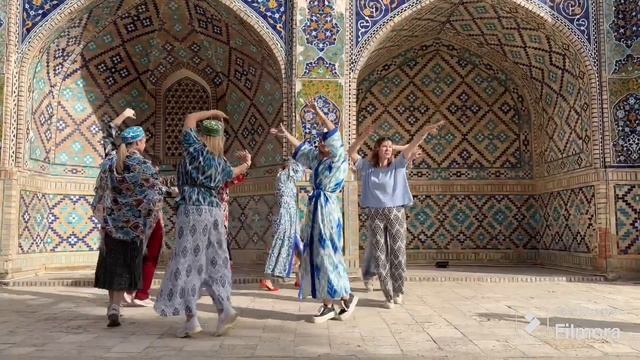 Узбекский танец. Бухара 10.11.23г смотреть онлайн
