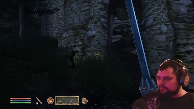 Прохождение TES 4 Oblivion 16я серия много общения с подписчиками смотреть онлайн