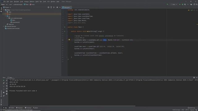 Java 8 - Datas e Horas - Entenda o que são as classes LocalDate, LocalTime e LocalDateTime смотреть онлайн