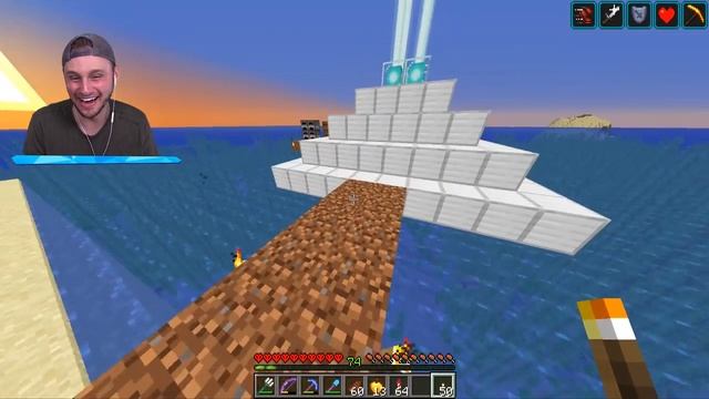 How to Build a GUARDIAN FARM! in Hardcore Minecraft! смотреть онлайн