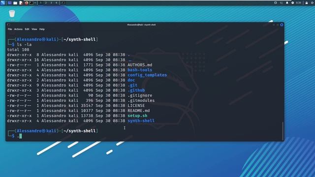 Kali Linux - Synth Shell un terminale bomba смотреть онлайн