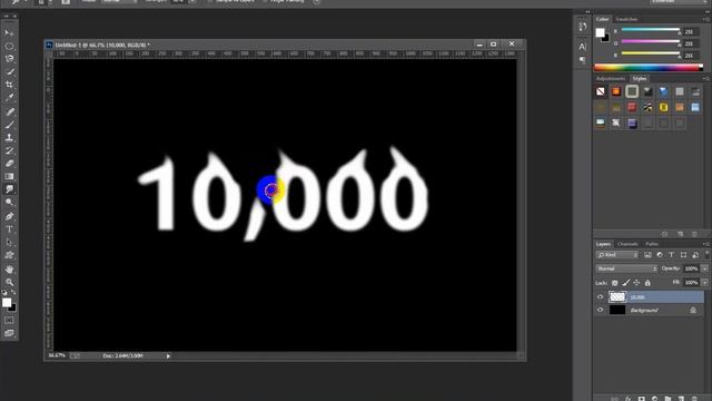 Photoshop Turorial: Fire Magma Metal Text Effect - Burning Metal Text Effect - Easy смотреть онлайн