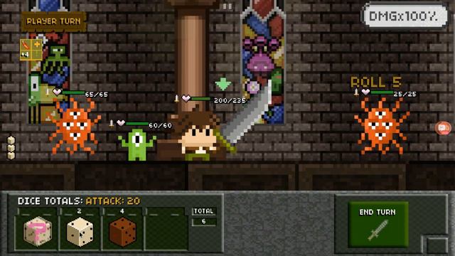 (21) TINY dice dungeon смотреть онлайн