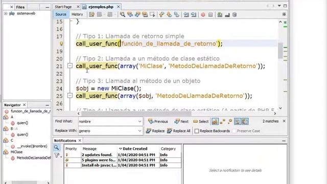 Llamadas de retorno Callbacks o callables 1 смотреть онлайн