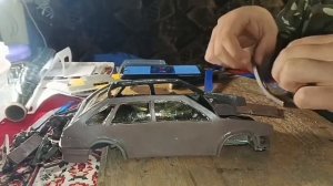 Сборка Ваз 2109 и Ваз 2114 из пластилина в одном видео!