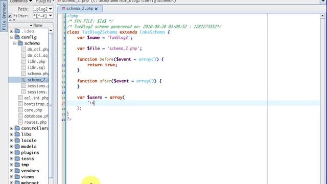 Cakephp Blog Tutorial Part 14 - Migrations / Schemas смотреть онлайн