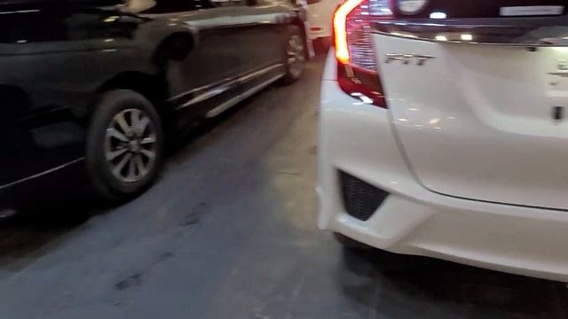 Honda Fit Sports Hybrid 2016. Color: Pearl, Tijarah Motors Ltd. Contact 01733015114