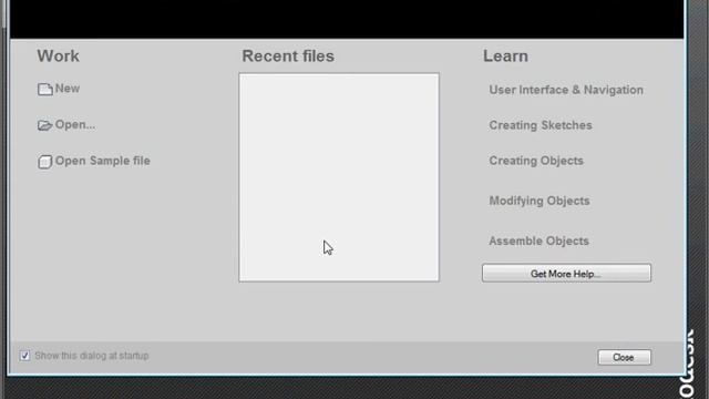 01 Autodesk Inventor Fusion Tutorials ( Welcome Screen) смотреть онлайн