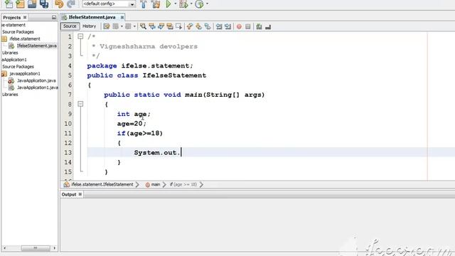 java if - else statement program|tamil|vinoth смотреть онлайн