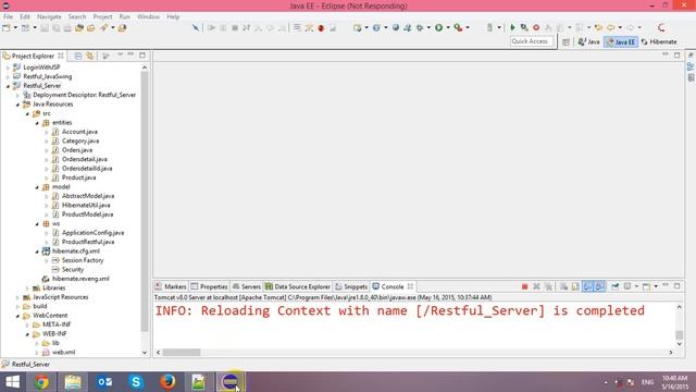 Consuming Java Restful Web Services in Java Swing Application смотреть онлайн