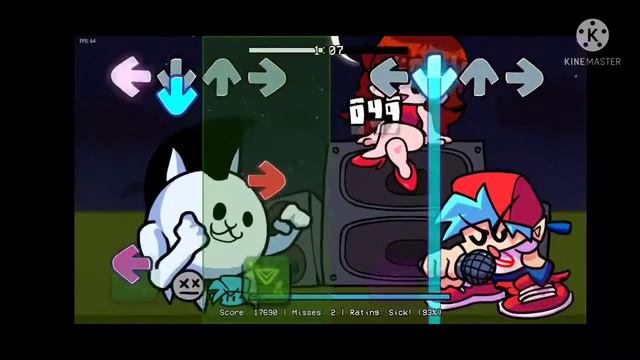 Friday night funkin VS Battle cats mod android download смотреть онлайн