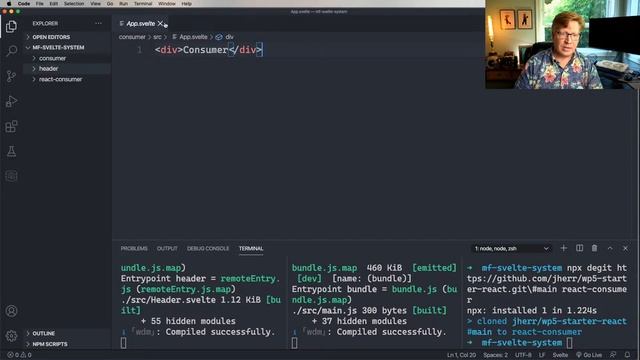 Live - Module Federation with Svelte || Module Federation Tutorial смотреть онлайн