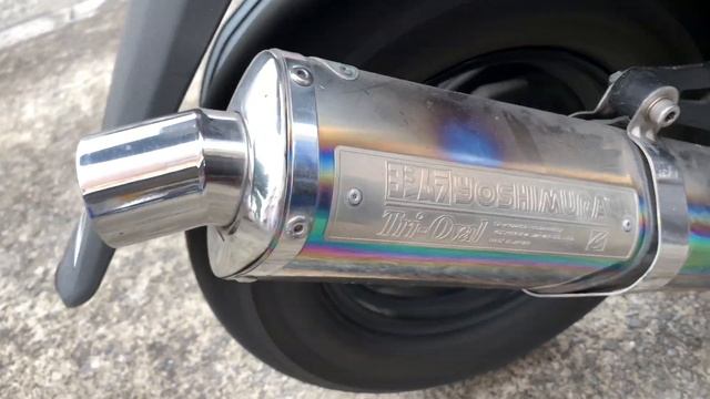 【SUZUKI.Address.V125】ヨシムラのカスタムマフラーサウンド◉BPサウンド смотреть онлайн