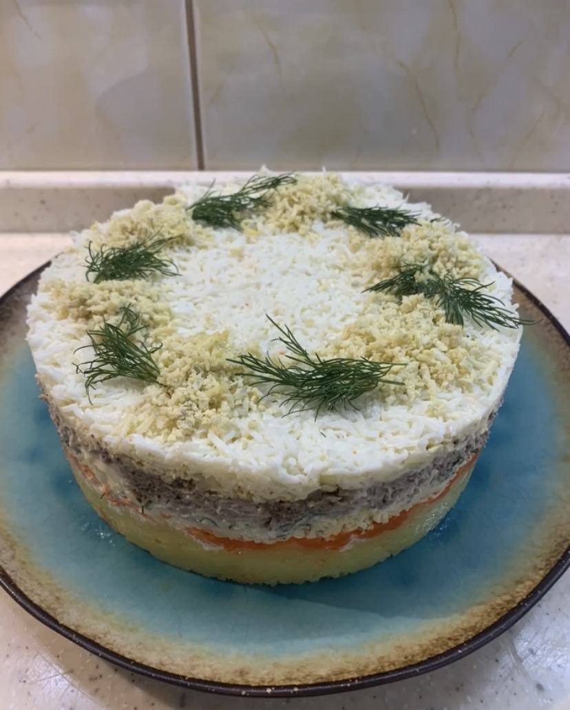 Салат мимоза смотреть онлайн