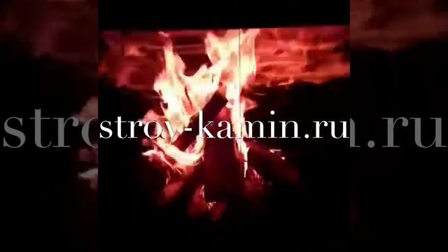Российский островной камин N 2 в беседке - установка под ключ смотреть онлайн