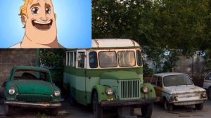 Автобусы до и после (наоборот)