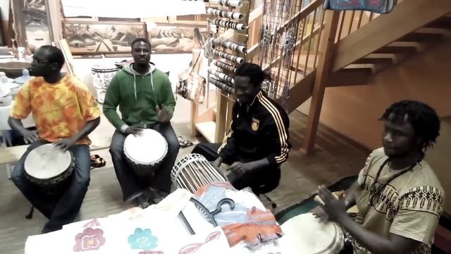 Djembe Solo, Pape Samory Seck, Thoma Sow, Seydina Ndoye, Pape Assane Sow, Teil 1, смотреть онлайн