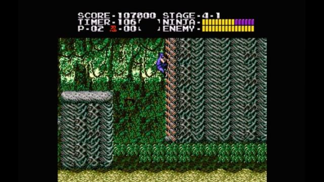 Super Nintendo (Snes) 16-bit Ninja Gaiden 1 part Act 4