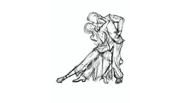 Argentine Tango art (No. 351) by Joe Yang смотреть онлайн