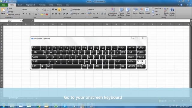 How to Disable scroll lock on your laptop/Excel - HD смотреть онлайн