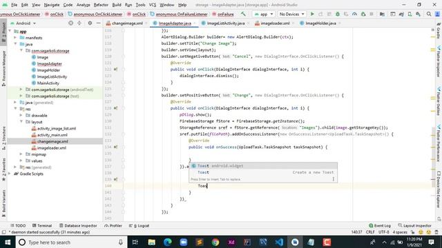 How to change/replace Image in Firebase storage with realtime database in android studio смотреть онлайн