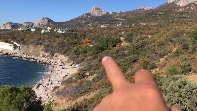 Нудистский (дикий) пляж в Форосе смотреть онлайн