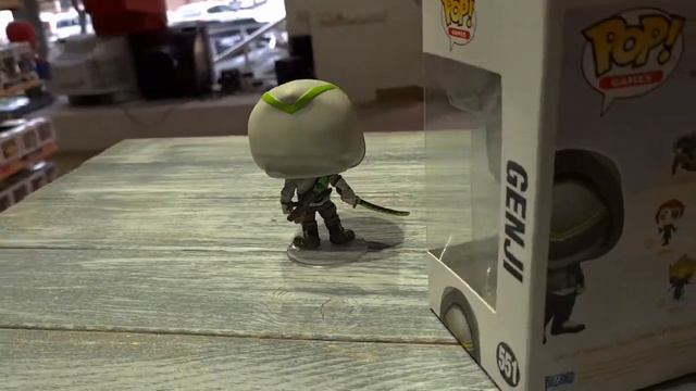 Обзор Фигурки Funko POP Гэндзи в капюшоне: Овервотч (Genji: Overwatch 551) Original смотреть онлайн