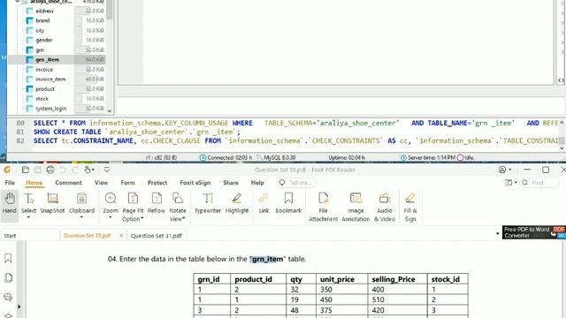 Database Task35|write insert query|1st year |java institute |D Fernando |@dtecknow смотреть онлайн