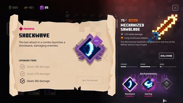 MECHANIZED SAWBLADE Full Guide & Where To Get It In Minecraft Dungeons Flames Of The Nether DLC