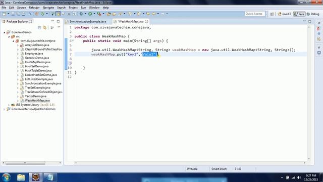What is WeakHashMap in collection смотреть онлайн