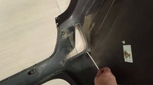 Задний бампер Kia rio 4