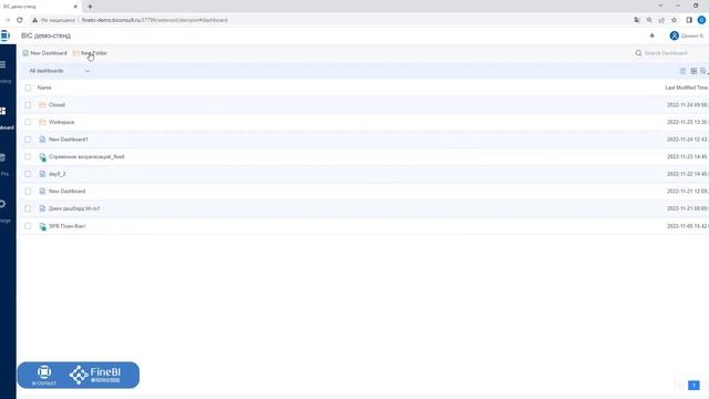 Спринт Fine BI.  О платформе FineBI