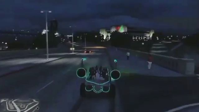 Taking test drive of the space docker, in GTA V смотреть онлайн