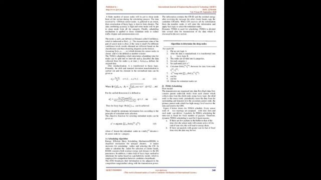 Fuzzy Logic Technique to Select Redundant Nodes and form Fault Free Node in Wireless Sensor Network смотреть онлайн