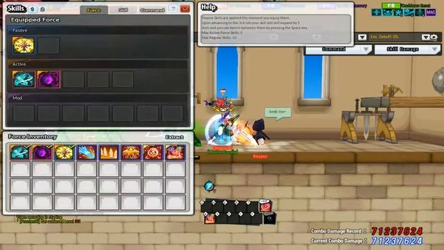 [SKILL MOD] Elsword - Rune Master : [Force] Extreme Rune Buster смотреть онлайн