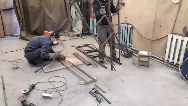 Стеллаж из профиля в гараж своими руками DIY shelving in a garage смотреть онлайн