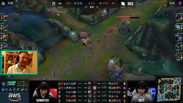 ОБЗОР T1 против DRX игра 3 - Финал ЧМ-2022 | Worlds 2022 SemiFinals LoLesports 2022 смотреть онлайн