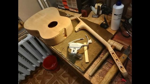 Гитарный мастер Оршуляк Андрей. Реставрация советской гитары. Ремейк с апгрейдом. смотреть онлайн