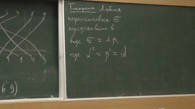 114 Любая перестановка представима в виде композиции двух инволюций смотреть онлайн