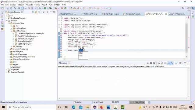 Apache PDF Box Tutorials -2)How to Add Pages to PDFDocument | PDPages in Apache PDF Box смотреть онлайн