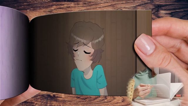 Alex and Steve on bed - Minecraft Anime - Flipbook Animation смотреть онлайн