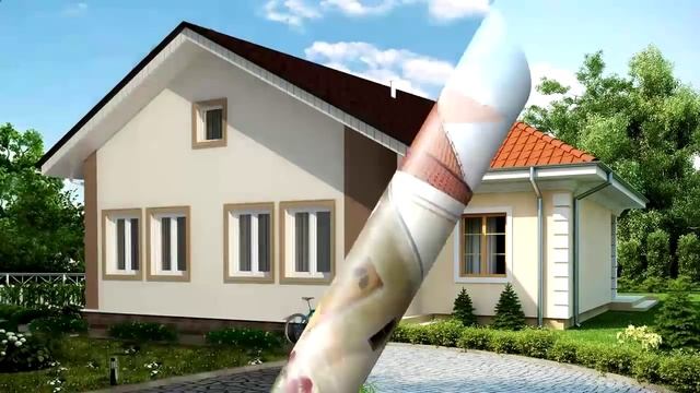 Проекты одноэтажного дома – дача, коттедж, загородный дом смотреть онлайн