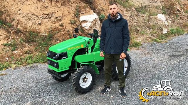 Мототрактор??? ОБЗОР НА РУСТРАК Т18! Что такое ременный минитрактор? смотреть онлайн